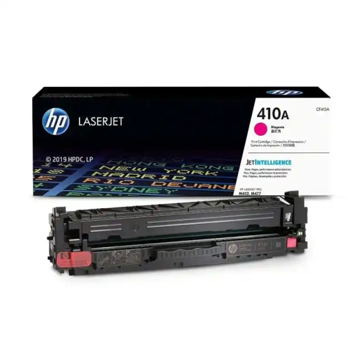HP 410A toner LaserJet magenta haute qualité authentique.