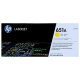 HP 651A toner LaserJet jaune qualité authentique fiables.