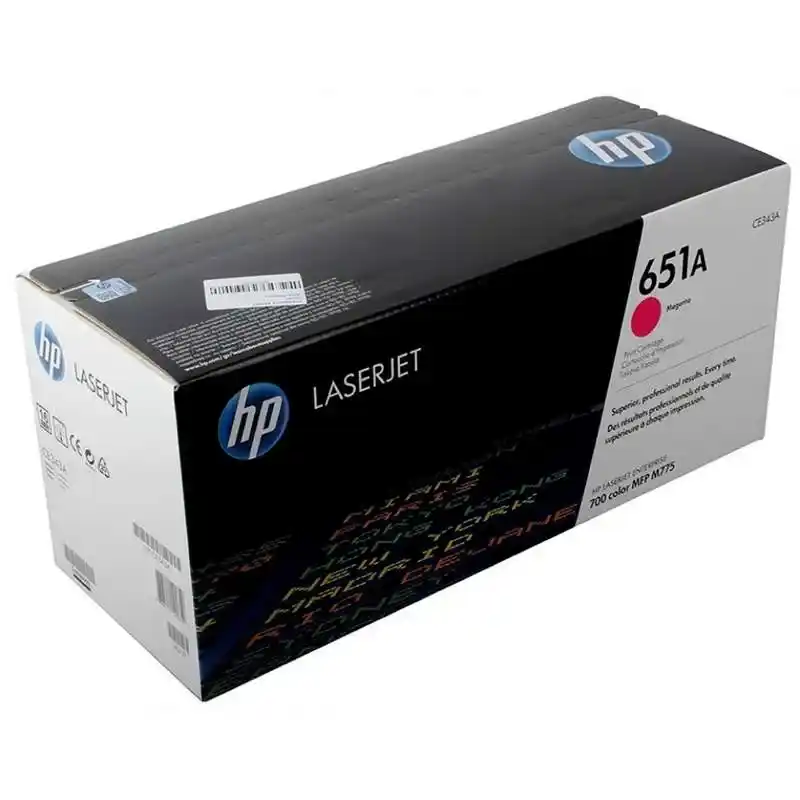 HP 651A toner laserjet magenta haute qualité authentique.