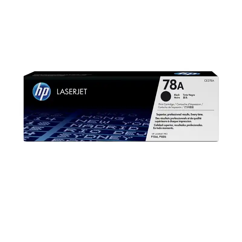 HP 78A toner LaserJet noir authentique et professionnelle.