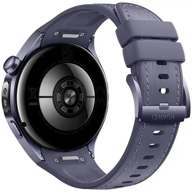 Huawei Bracelet WATCH 5 violet 46 mm  AMOLED LTPO 2.0 durabilité et finition haute qualité