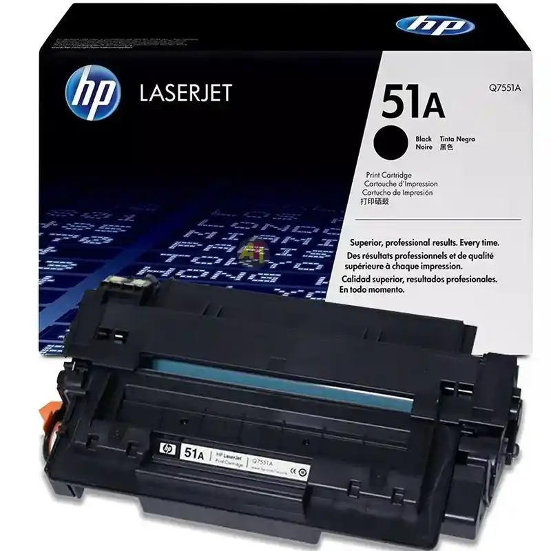 HP 51A toner LaserJet noir authentique  résultats professionnels.