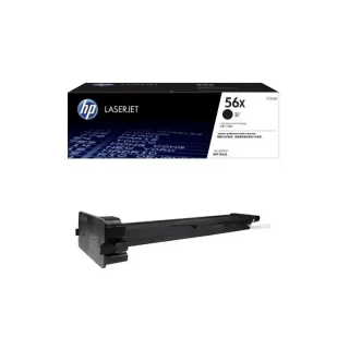 HP 56X toner LaserJet noir grande capacité authentique et fiable.