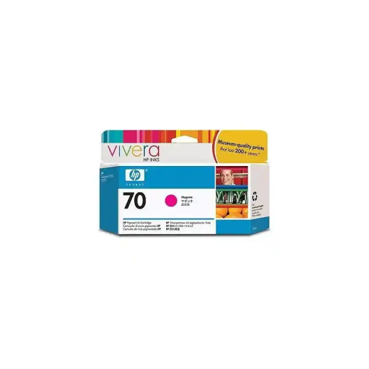 HP 70 cartouche d'encre DesignJet magenta, 130 ml fiable.