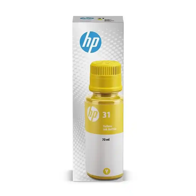 HP 31 bouteille d'encre jaune authentique 70 mL Original .