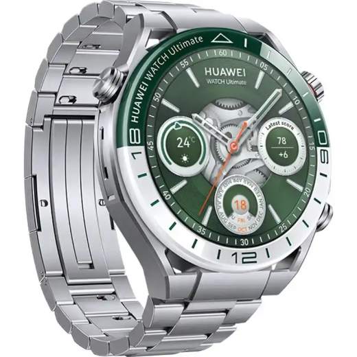 Huawei WATCH Ultimate vert Autonomie 14 jours - Bluetooth intégré plongée jusqu'à 100m