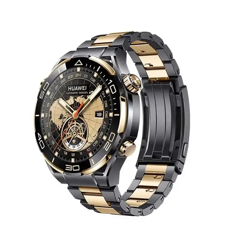 Huawei WATCH ULTIMATE DESIGN or charge sans fil ultra-rapide dure jusqu'à 14 jours