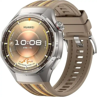 Huawei Watch GT 6 Pro 46 mm marron GPS ultra Suivi du rythme cardiaque 21 jours d'autonomie