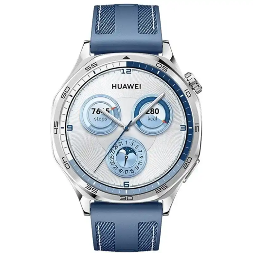 Huawei watch GT 5 41 mm bleu écran AMOLED résolution 466 x 466 pixels -  fréquence cardiaque