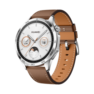 Huawei WATCH GT 4 46mm Marron / GPS / Bluetooth 5.2 / Montre  Compatible iOS Android