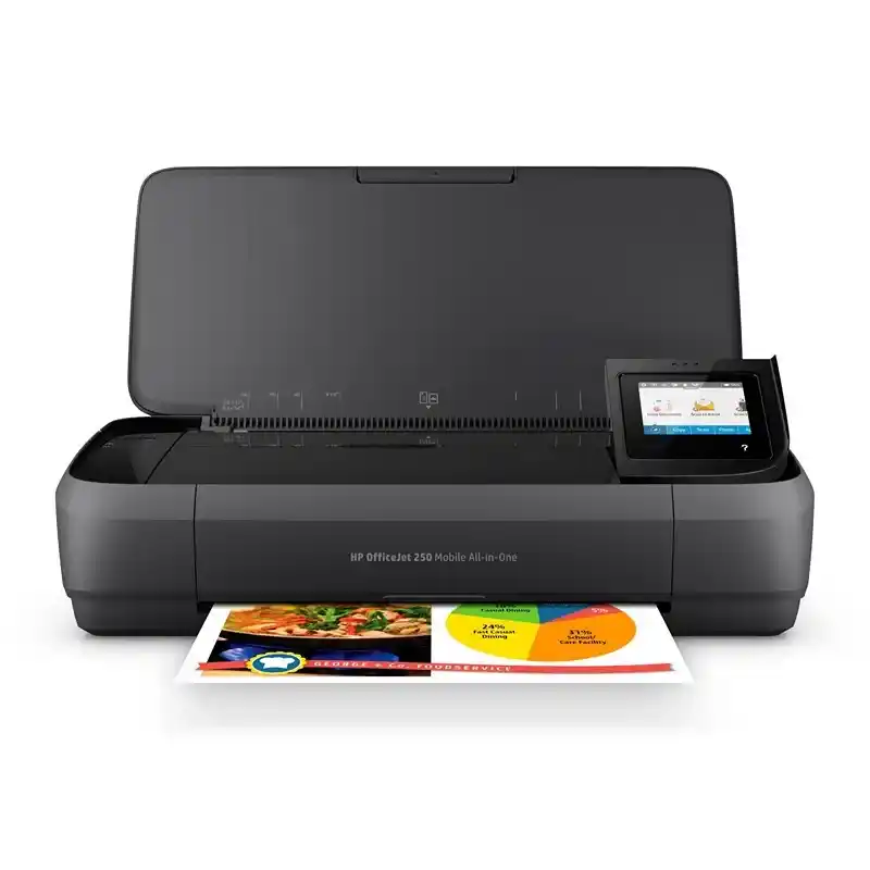 HP imprimante OfficeJet 250 Portable tout-en-un impression, copie, numérisation.