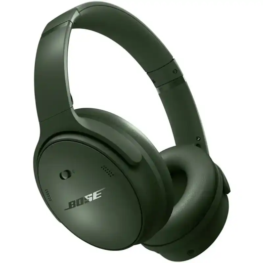 Bose Casques QuietComfort sans fil vert  24 heures d'écoute sur une charge via USB-C 240 grammes