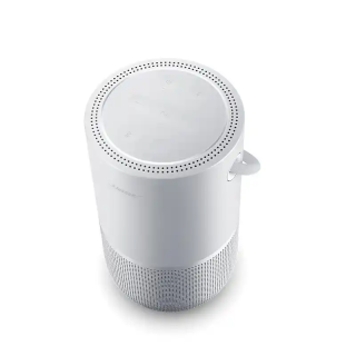 Bose Haut-parleur intelligent portable argent luxe un son profond clair et authentique 360 degrés