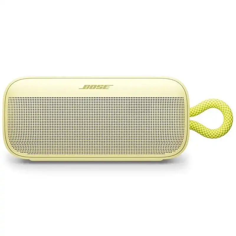 Bose Enceinte portable  SoundLink Plus jaune citron Équipée 1 woofer 1 tweeter 2 radiateurs passifs