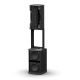 Bose Enceinte Flexible Array F1 modèle 812 noir système sonorisation portable amplifié 1000 watts