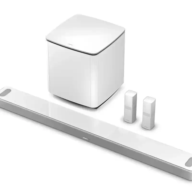 Bose Barre de son Ultra blanc inclut AirPlay 2, Google processeur IA (Intelligence Artificielle)