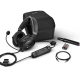 Bose A30 Aviation Headset poids tête 404 grammes noir idéal pour vols long-courriers design léger