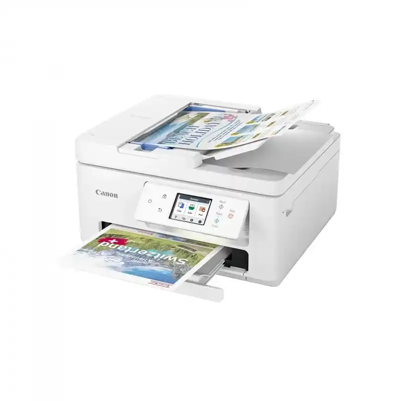 Canon imprimante pixma ts7750i, jet d'encre couleur 3-en-1 Wi-Fi authentique et fiable.