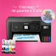 Epson ET-2870 imprimante multifonction A4 Wi-Fi EcoTank équipée de réservoirs d’encre