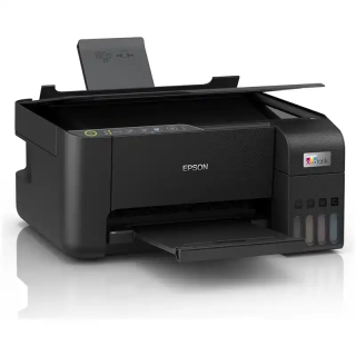 Epson ET-2865 imprimante multifonction A4 Wi-Fi EcoTank  équipée de réservoirs d’encre.