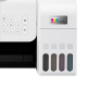 Epson ET-2876 imprimante multifonction A4 Wi-Fi EcoTank  équipée de réservoirs d’encre.