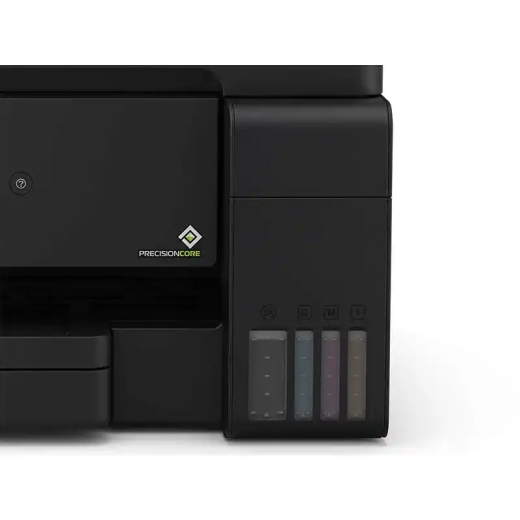 Epson ET-2861 imprimante multifonction A4 Wi-Fi EcoTank équipée de réservoirs d’encre.