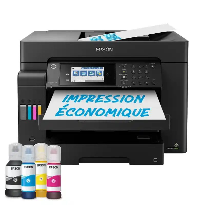 Epson ET-16605 solution d’impression A3+ EcoTank  avec Wi-Fi, réservoirs d’encre et Fax.