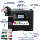 Epson  ET-5855  solution d’impression A4 EcoTank avec Wi-Fi, réservoirs d’encre et fax.