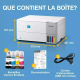 Epson ET-2956 solution d’impression A4 blanche EcoTank  équipée d’une connexion Wi-Fi.