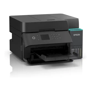 EPSON ET-3950 solution d’impression A4 wi-fi ecoTank équipée de réservoirs d’encre.