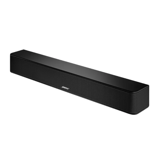 Bose Barre de son Solo Soundbar 2 noir hauteur  7 cm  entrée optique, coaxiale et auxiliaire (3,5 mm)
