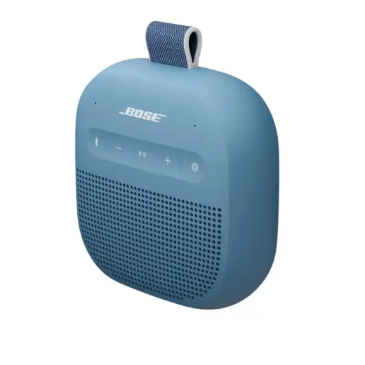Bose Enceinte portable SoundLink Micro (2e gén) Bleu brunante 12h d'écoute charge contre 6h