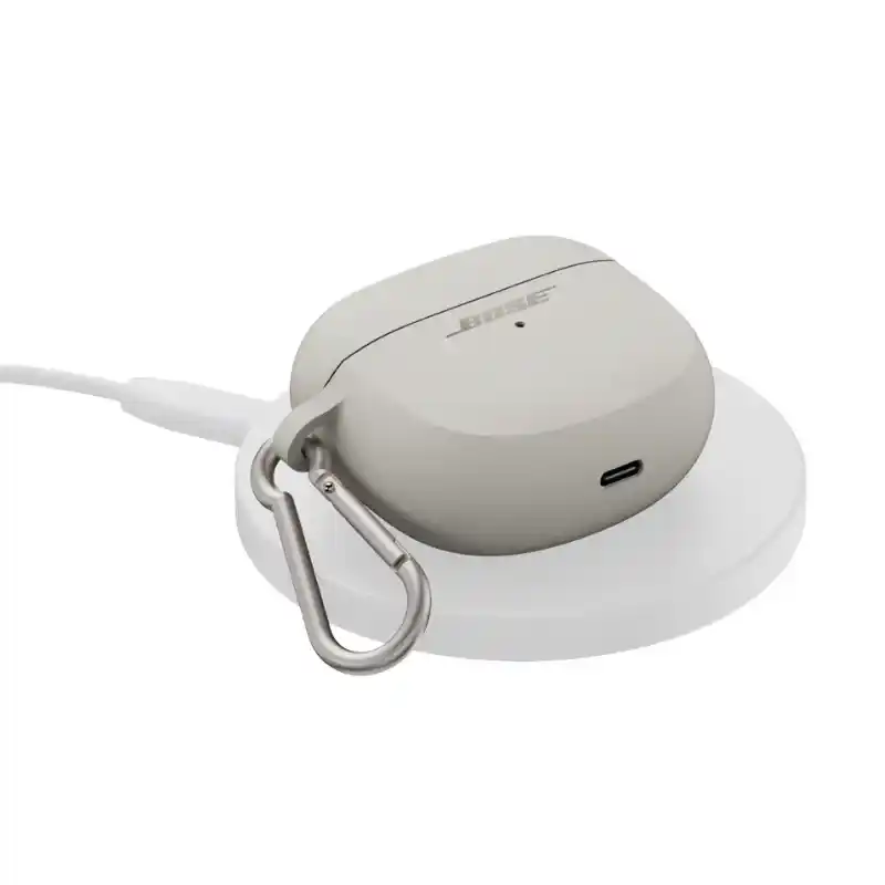 Bose étui de chargement sans fil pour écouteurs oreilles libres Ultra Blanc nuage support charge Qi