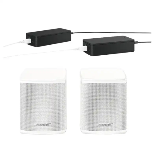 Bose Haut-parleurs ambiophoniques Blanc arctique expérience de cinéma maison immersive