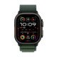 Apple Watch Ultra 2 - GPS + Cellulaire - Titane Noir 49 mm - Alpine Vert - Garantie 1 An