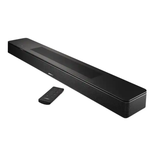 Bose Kit barre de son intelligente produit un son spatial et le module de basses 500 expérience cinématographique noir
