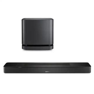 Bose Kit barre de son intelligente produit un son spatial et le module de basses 500 expérience cinématographique noir