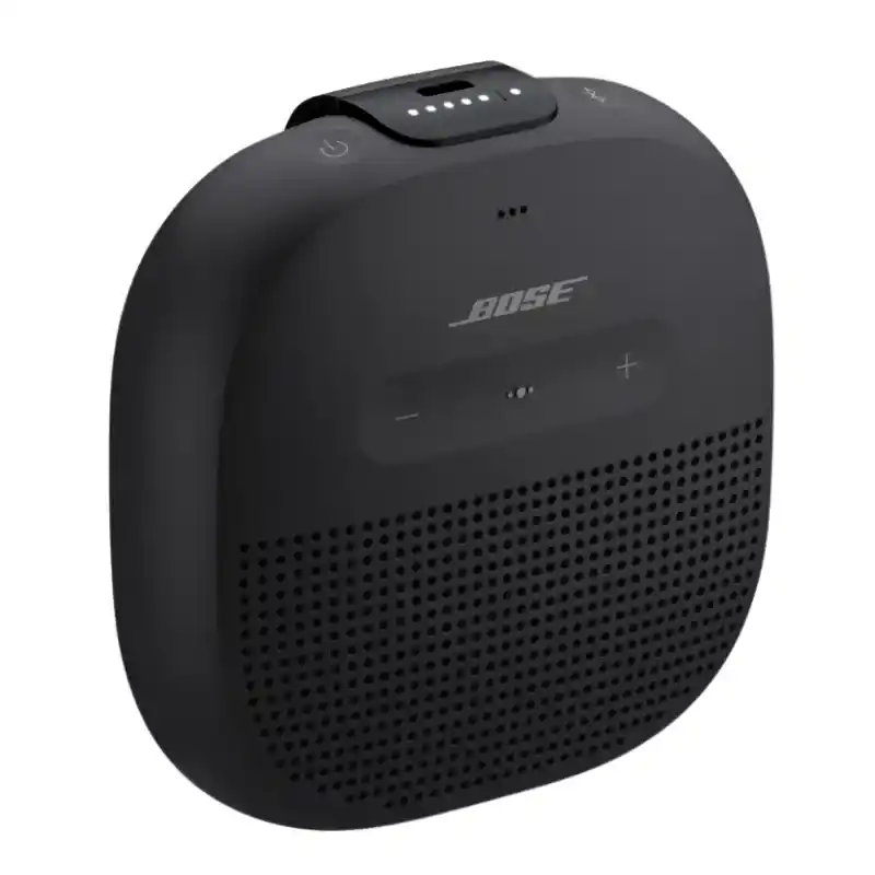 Bose Offre Enceinte Bluetooth® SoundLink Micro noir lanière résistante aux déchirures permettant