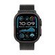 Apple Watch Ultra 2 GPS + Cellulaire - Titane Noir 49 mm - Milanais en Titane Noir