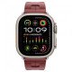 Apple Watch Ultra 2 GPS + Cellulaire - Boîtier Titane 49 mm - sport Kilim rouge