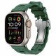Apple Watch Ultra 2 GPS + Cellulaire - Boîtier Titane 49 mm - Sport Kilim vert