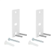 Bose Support mural OmniJewel (par paire) Blanc  fixations acier haute qualité installer discrètement