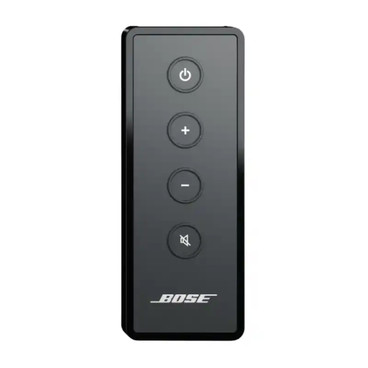 Bose Télécommande ® Solo - Noir Infrarouge (IR) Elle nécessite une ligne de vue directe barre son