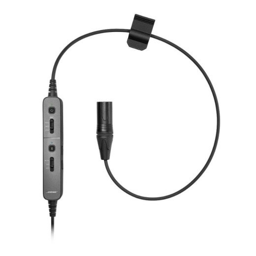 Bose Câble ProFlight Série 2 avec Bluetooth®, connecteur XLR 5 broches Noir cockpits d'avions Airbus