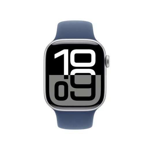 Apple Watch Series 10 GPS + Cellulaire - aluminium Argent 42 mm - Bracelet sport