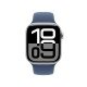 Apple Watch Series 10 GPS + Cellulaire - aluminium Argent 42 mm - Bracelet sport