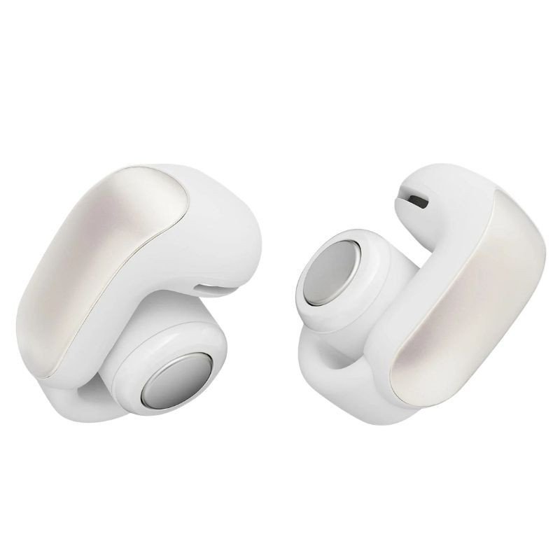Bose Écouteur Ultra Open Earbuds Blanc 27 heures grâce au boîtier de charge Résistance IPX4