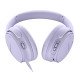 Bose Casque QuietComfort Mauve poudré  24 heures d'écoute sur une seule charge 4h d'autonomie