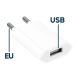 Apple Adaptateur - Original Apple - secteur - Chargeur iPhone 5W - iPhone et iPad 5 Watt (USB