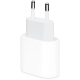 Apple Adaptateur - Original Apple - secteur 20 Watts USB-C - iPhone 11 à 16 pro Max, iPad , Watch